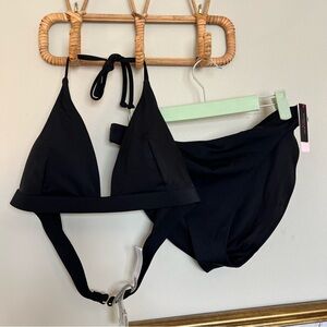 Victoria’s Secret Swim NWT Black Bikini Set XL / XXL